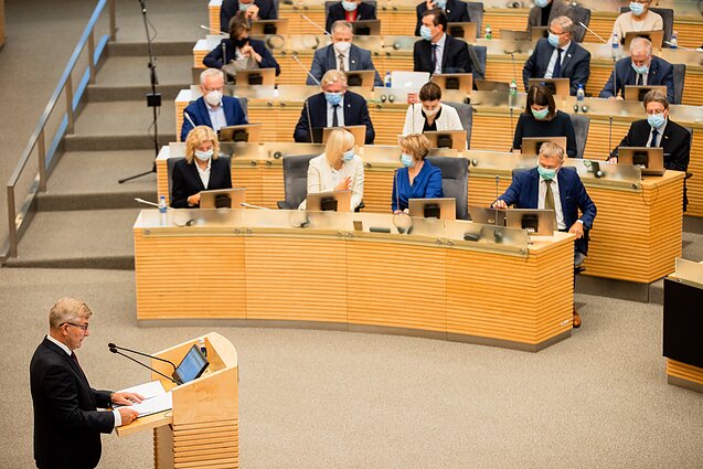 Seimas pradėjo rudens sesiją