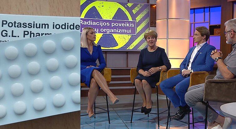 Kalio jodidas – ne panacėja: apsaugotų tik skydliaukę, ir ne nuo visos spinduliuotės
