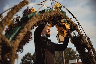 Vestuvinės arkos Pakruojo dvare