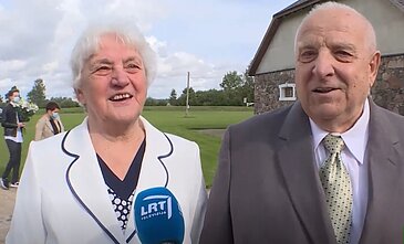  Burbiško dvare poros minėjo 50-ąsias vestuvių metines