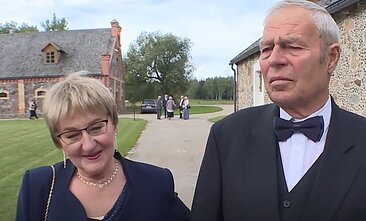 Burbiško dvare poros minėjo 50-ąsias vestuvių metines