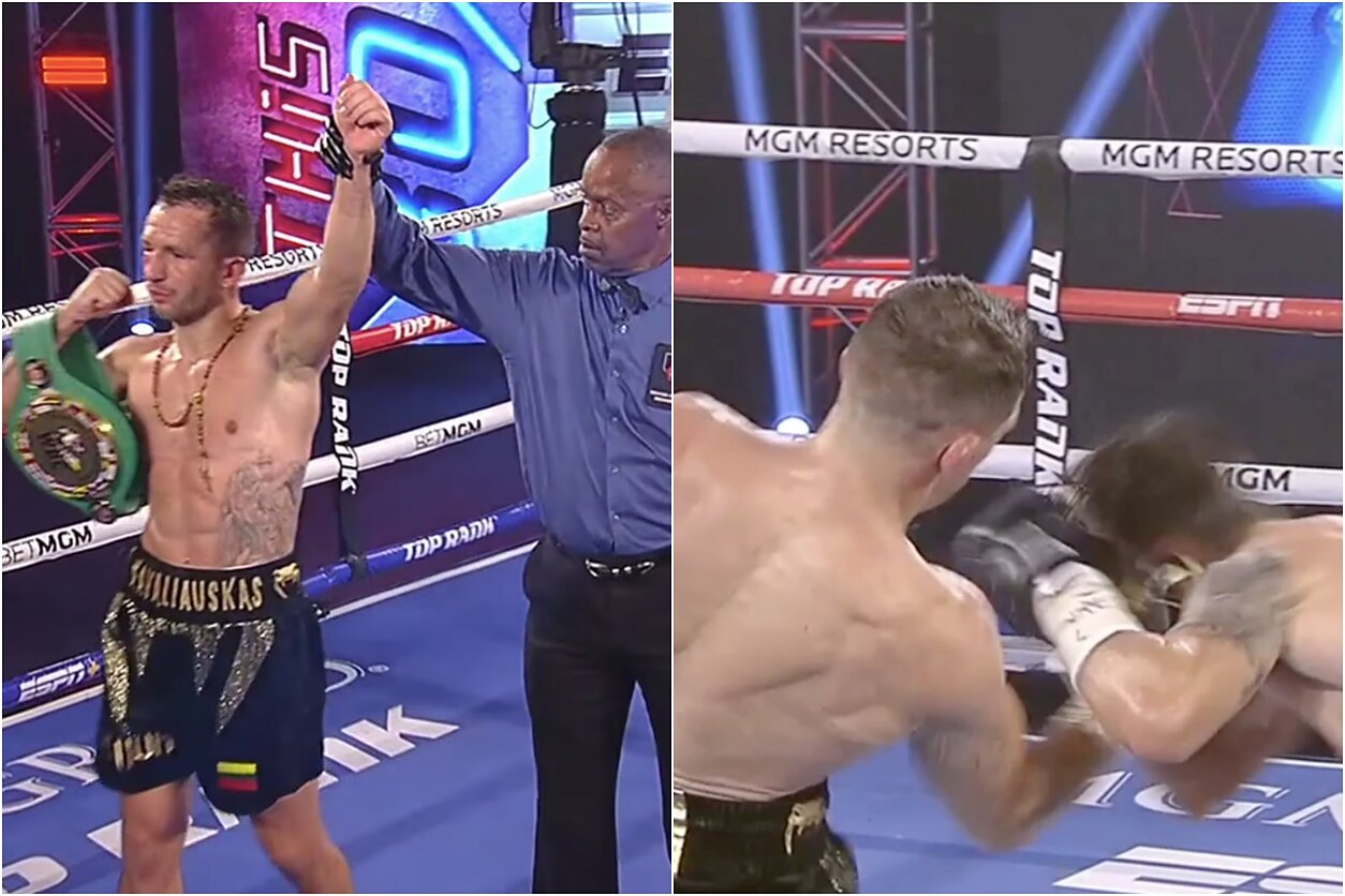 E. Kavaliausko triumfas ringe