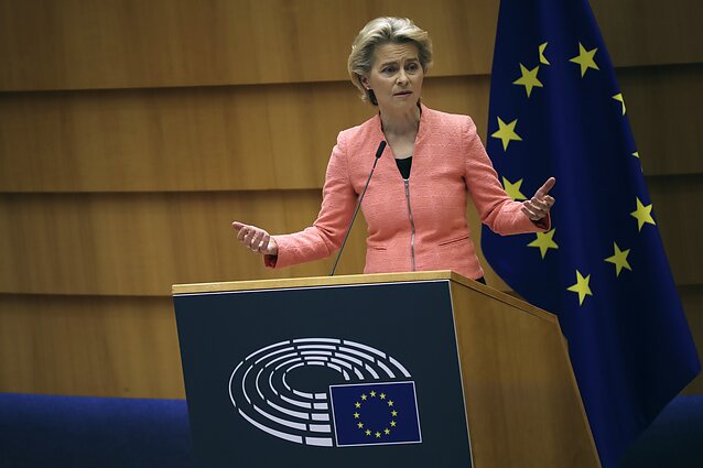 Ursulos von der Leyen metinis pranešimas