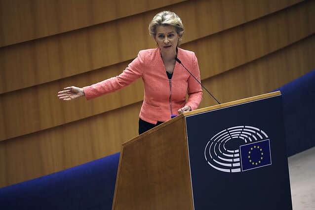 Ursulos von der Leyen metinis pranešimas