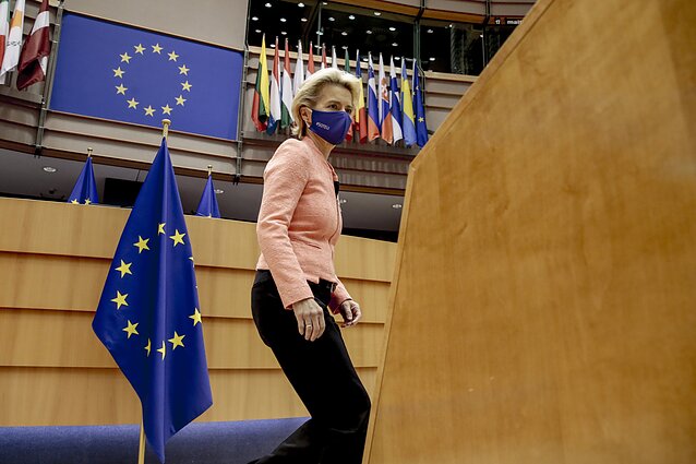 Ursulos von der Leyen metinis pranešimas