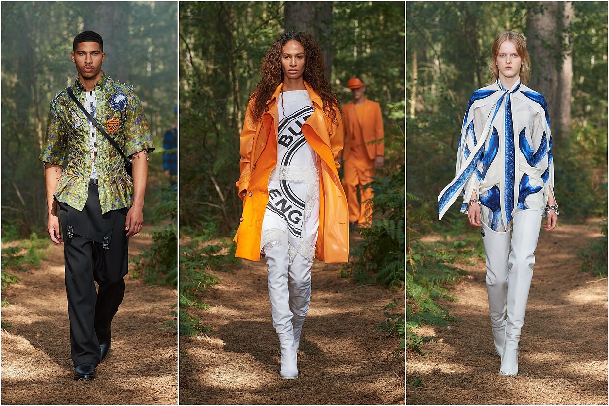 „Burberry“ mados namų kolekcijos pristatymas 2020 Londono mados savaitėje „Burberry“ mados namų kolekcijos pristatymas 2020 Londono mados savaitėje