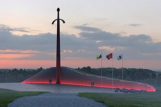  Kryžkalnyje atidaromas memorialas kovoje su sovietų okupantais žuvusiems partizanams