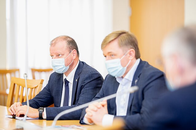 Saulius Skvernelis, Ramūnas Karbauskis Saulius Skvernelis, Ramūnas Karbauskis