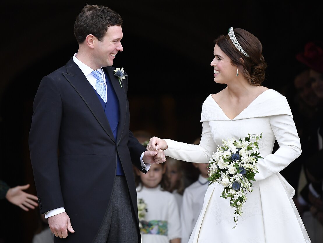Princesė Eugenie su vyru