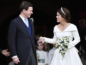 Princesė Eugenie su vyru