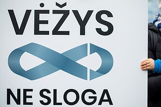 Mitingas Vėžys me sloga Mitingas Vėžys me sloga