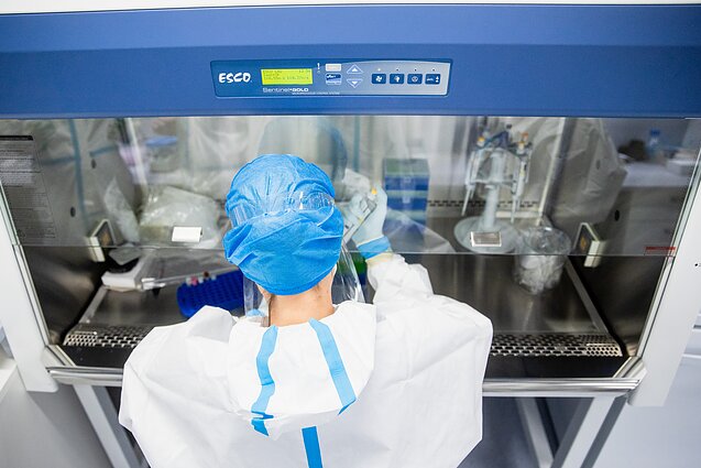 VU Gyvybės mokslų centro laboratorija