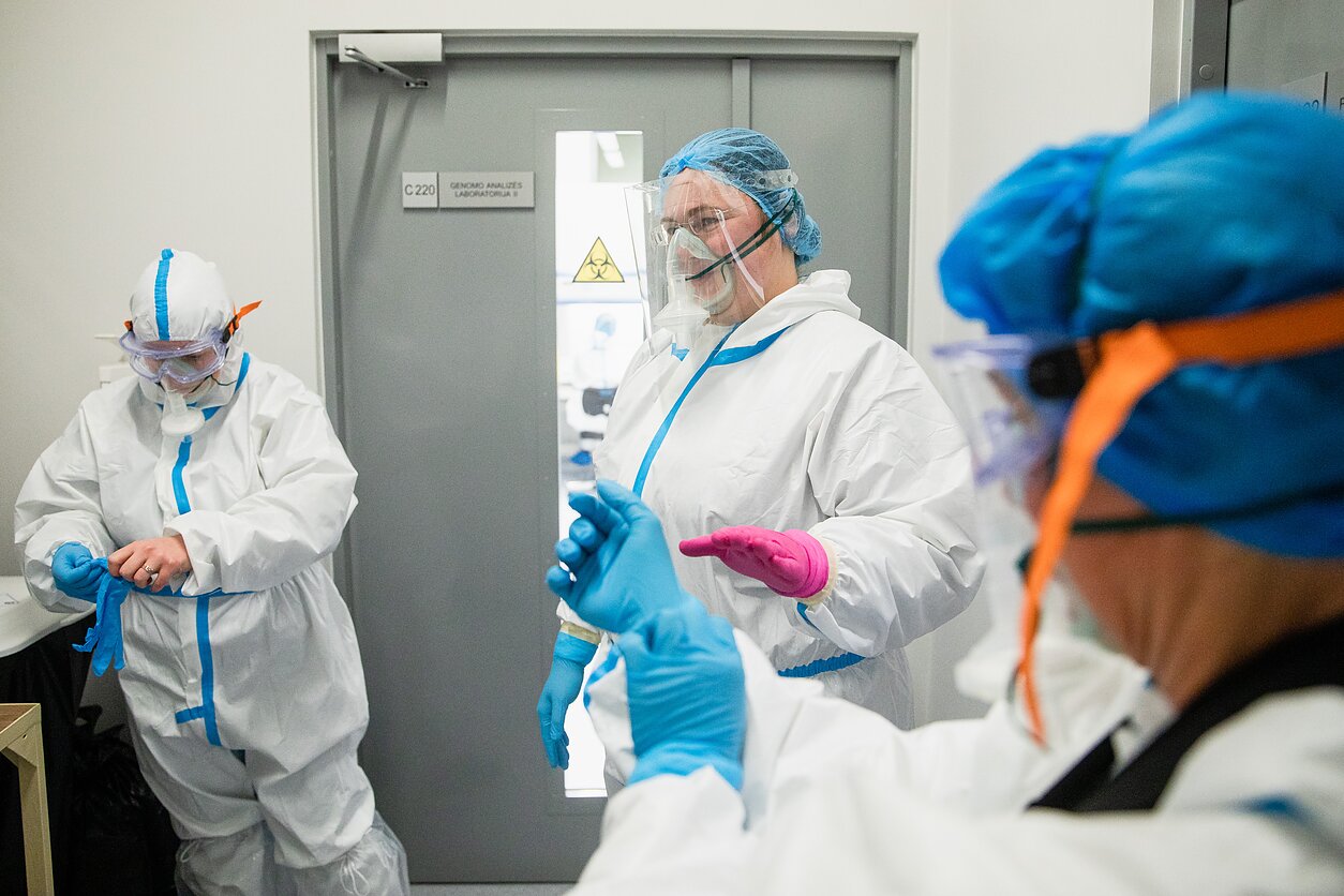 VU Gyvybės mokslų centro laboratorija
