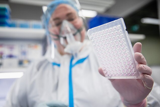 VU Gyvybės mokslų centro laboratorija