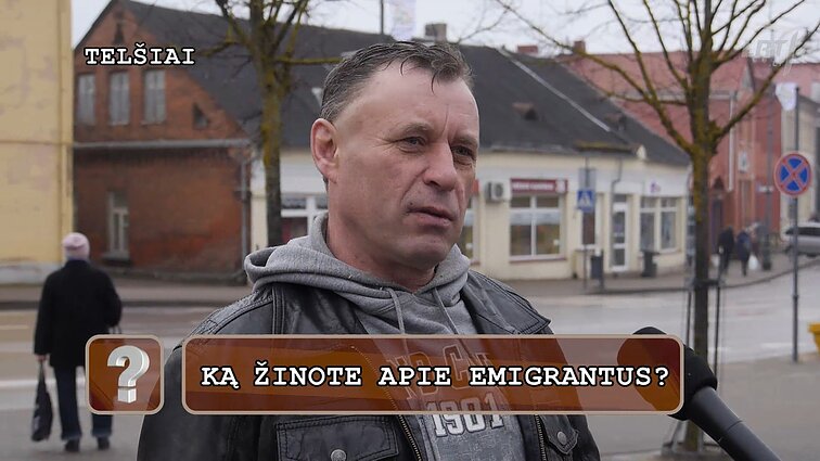Klausimėlis. Ką žinote apie emigrantus?