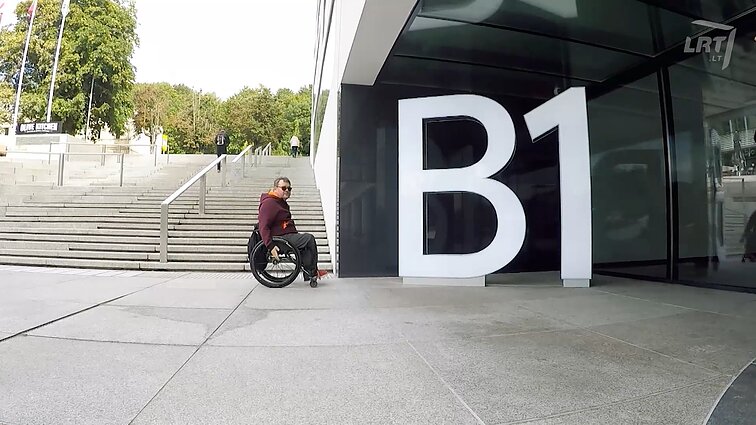 Eksperimentas: kokį Kauną mato neįgalieji?