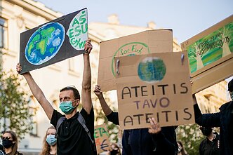Fridays for Future eisena Vilniuje 2020 m.