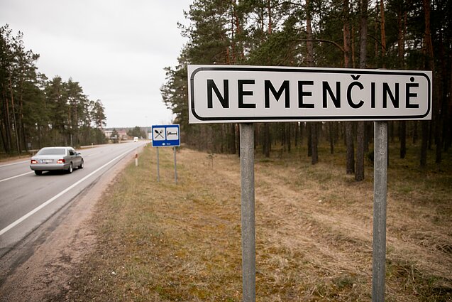 Nemenčinė uždaryta – prie miestelio prieigų policijos kontrolės postai