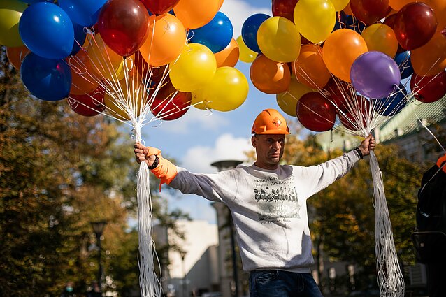 Mitingas „Mano pasirinkimas – orus darbas, o ne moderni vergovė“