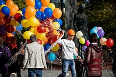 Mitingas „Mano pasirinkimas – orus darbas, o ne moderni vergovė“