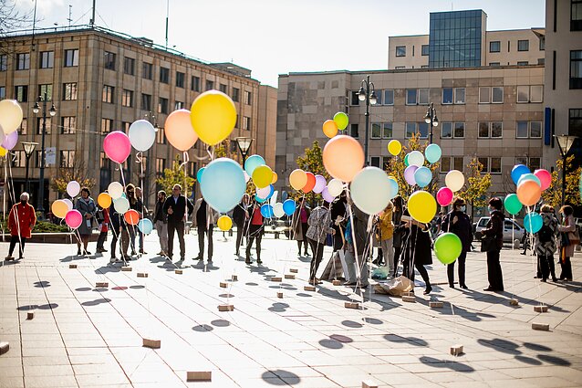 Mitingas „Mano pasirinkimas – orus darbas, o ne moderni vergovė“