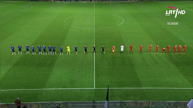 Tarptautinės draugiškos futbolo rungtynės. Estija – Lietuva