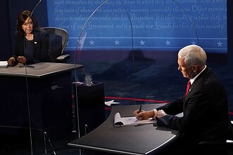 JAV viceprezidentų debatai, Kamala Harris, Mike`as Pence`as