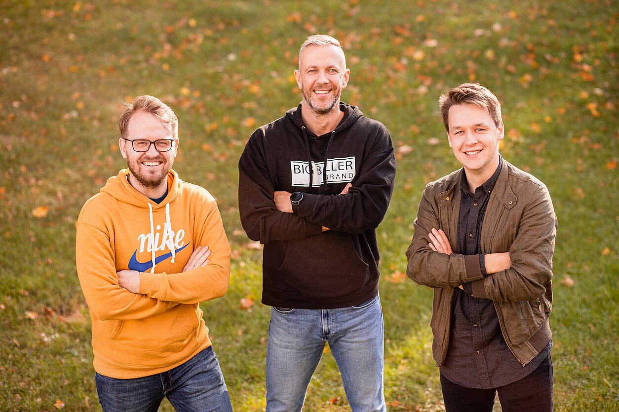 J. Stacevičiaus / LRT nuotr., Paulius Cubera, Tomas Purlys ir Rytis Kazlauskas