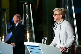 Rinkimų debatai, Saulius Skvernelis, Ingrida Šimonytė Rinkimų debatai, Saulius Skvernelis, Ingrida Šimonytė
