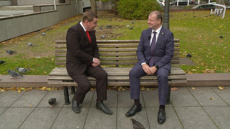 Dviračio žinios. Saulius ir Skvernelis: gyvenimas yra kaip komedija – užtenka bet ką pasakyti ir visi juokiasi