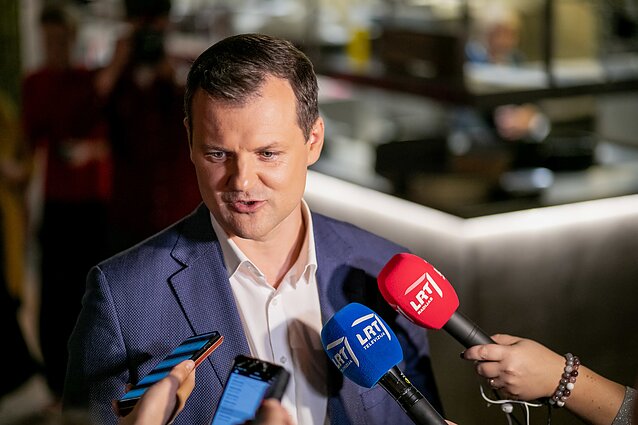 LSDP partijos rinkimų štabas