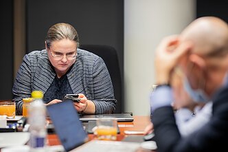 Lietuvos valstiečių ir žaliųjų sąjungos nariai laukia rinkimų rezultatų