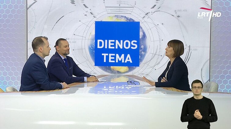 Dienos tema. Politologai pasidalino antrojo turo prognozėmis: svarbu – stiklinės lubos ir ar prieš valdžią (su vertimu į gestų k.)