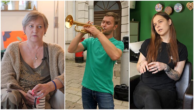(Ne)emigrantai. Titas ir trimitas, dramatiškas Jolantos kelias meilės link ir save tatuiruotėse atradusi Aira