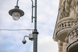 Камеры видеонаблюдения в Вильнюсе (ассоциативное фото)