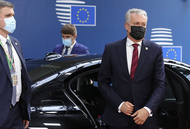 President Gitanas Nausėda in Brussels President Gitanas Nausėda in Brussels