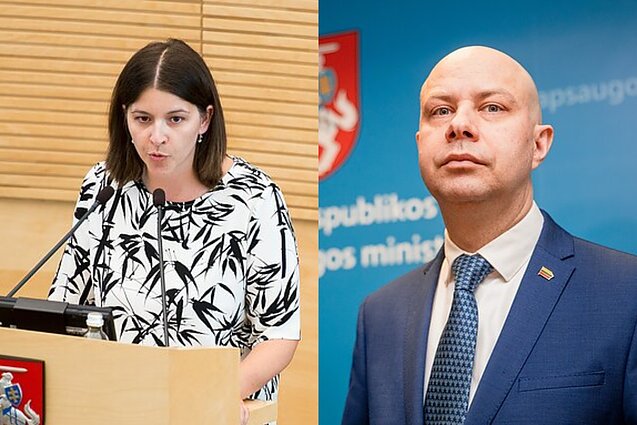 Gintarė Skaistė ir Aurelijus Veryga