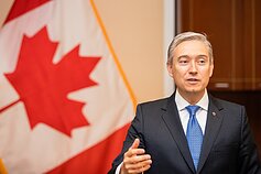 Canadian Foreign Minister François-Philippe Champagne Canadian Foreign Minister François-Philippe Champagne