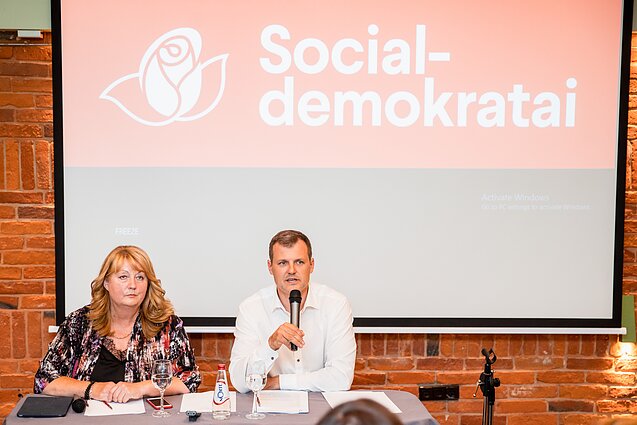 Gintautas Paluckas, Vilija Blinkevičiūtė
