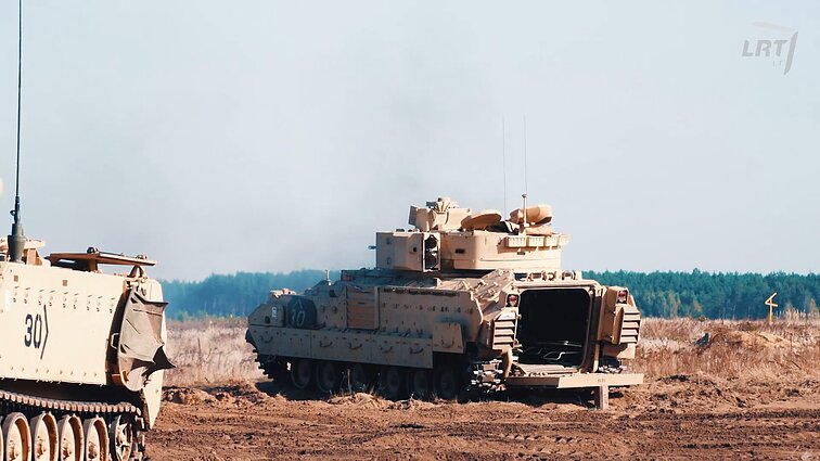 Baltarusijos nestabilumo fone - JAV karinės paramos Lietuvai ženklai