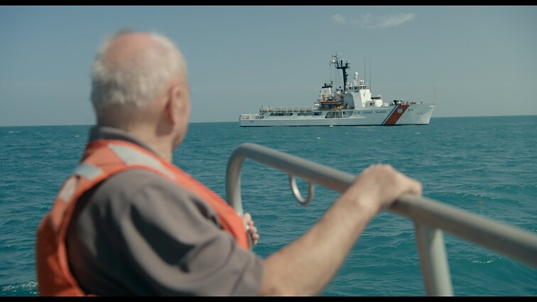 Filmas „Šuolis“. Simas Kudirka kateryje „Vigilant“