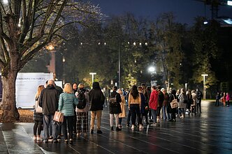 Išankstinis balsavimas Lūkiškių aikštėje (asociatyvi)