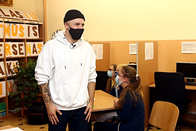 Vidas Bareikis Telšiuose