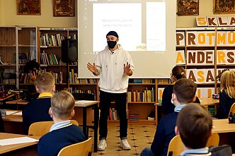 Vidas Bareikis Telšiuose