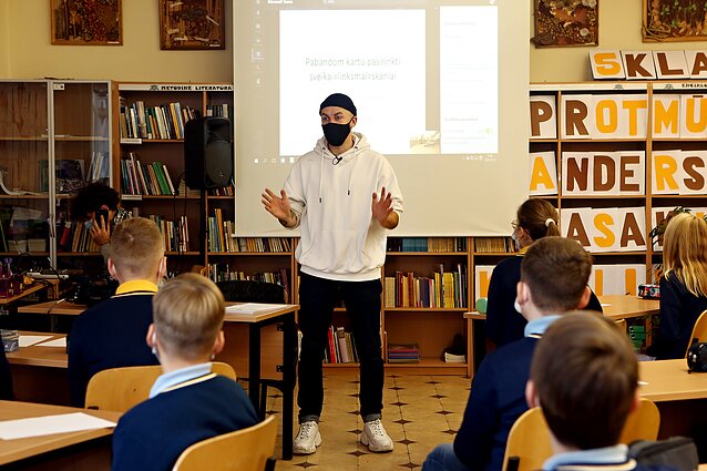 Vidas Bareikis Telšiuose