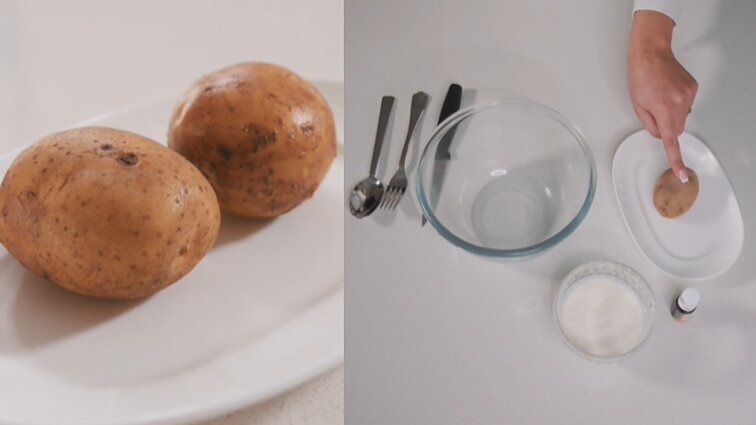 Grožio eksperimentas iš to, ką kiekvienas turi virtuvėje – bulvės galia veido odai