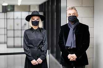 Nacionalinėje dailės galerijoje pristatyta Jolitos Vaitkutės ir Andriaus Mamontovo instaliacija „Skambina“