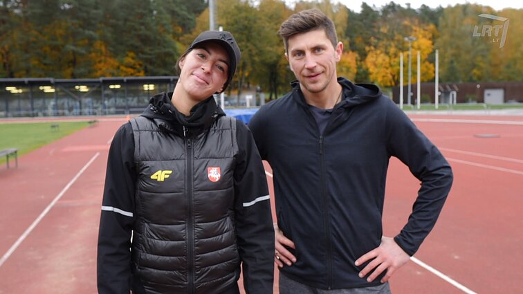 Dianos Zagainavos iššūkis – trišuolis iš vietos