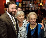 Aktoriai Johnas Ritteris, Betty Garrett ir Marge Champion Aktoriai Johnas Ritteris, Betty Garrett ir Marge Champion