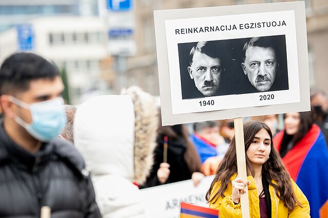 Vilniuje surengtos armėnų eitynės Vilniuje surengtos armėnų eitynės
